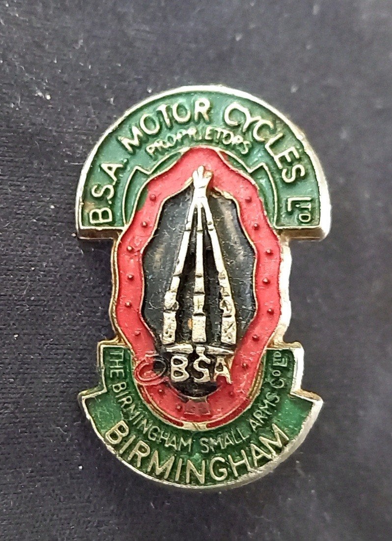 BSA Broche Birmingham Small Arms B.S.A, Ophalen of Verzenden, Overige onderwerpen