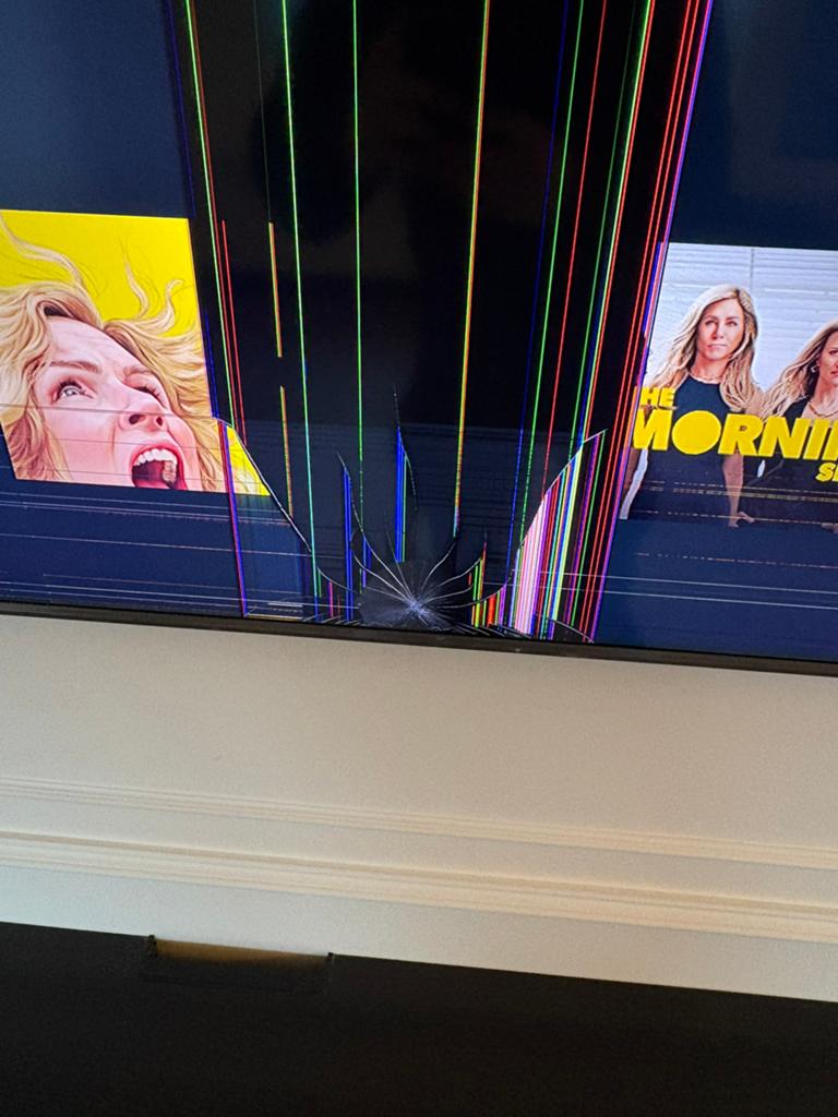 Samsung tv qled 55 inch, Ophalen, Zo goed als nieuw, 100 cm of meer, Samsung