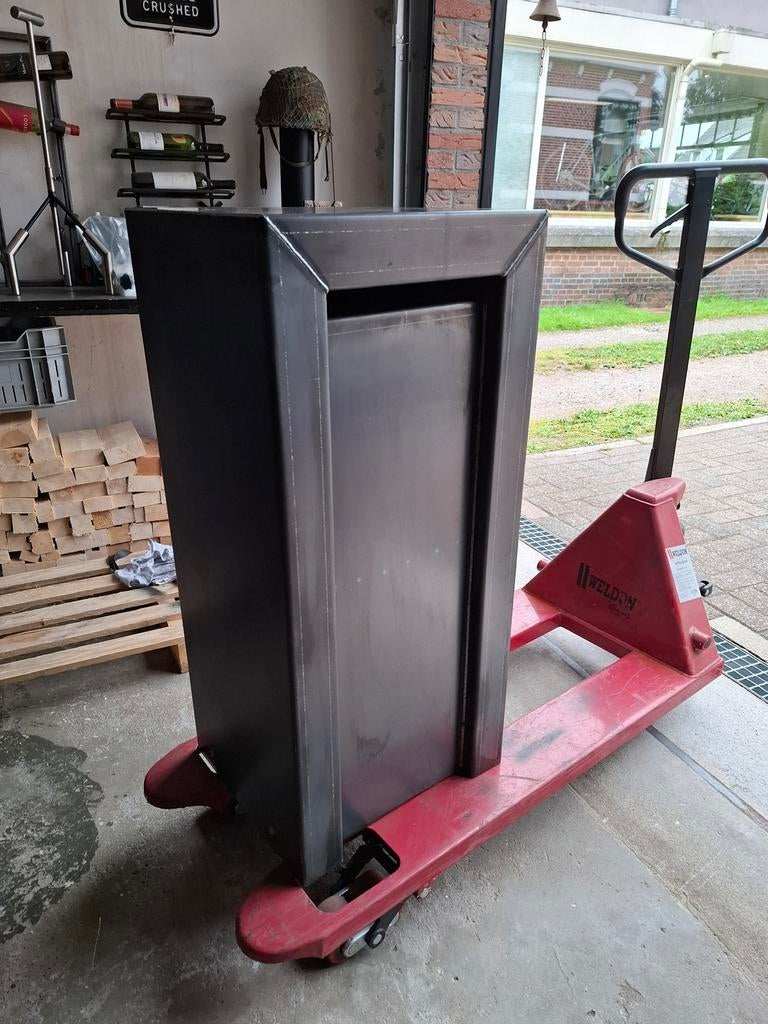 Prachtige handgemaakte cortenstalen brievenbus, Tuin en Terras, Brievenbussen, Staal, Nieuw, Ophalen of Verzenden, Blijham