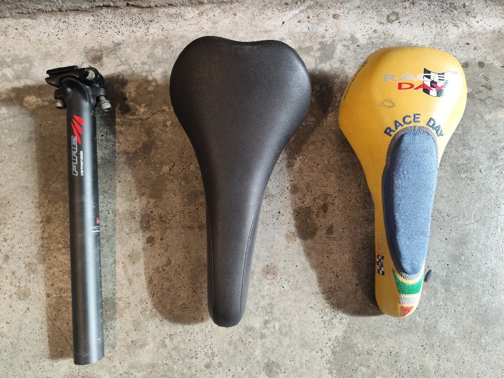 Vintage zadels & pen, Ophalen of Verzenden, Gebruikt, Mountainbike, Zadel