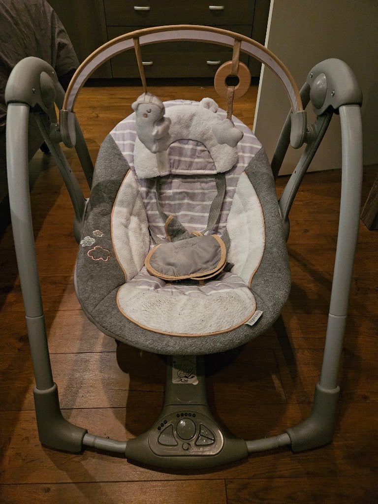 Wipstoel Ingenuity, Kinderen en Baby's, Wipstoeltjes, Gebruikt, Schommelstoel, Verstelbaar, Ophalen