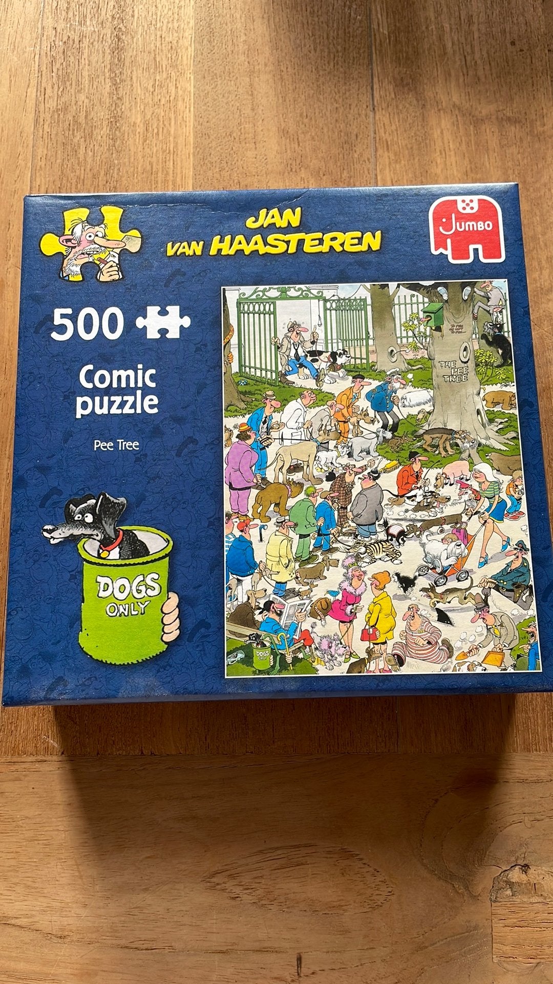 Jan van Haasteren puzzel 500 stukjes, Ophalen, 500 t/m 1500 stukjes, Zo goed als nieuw