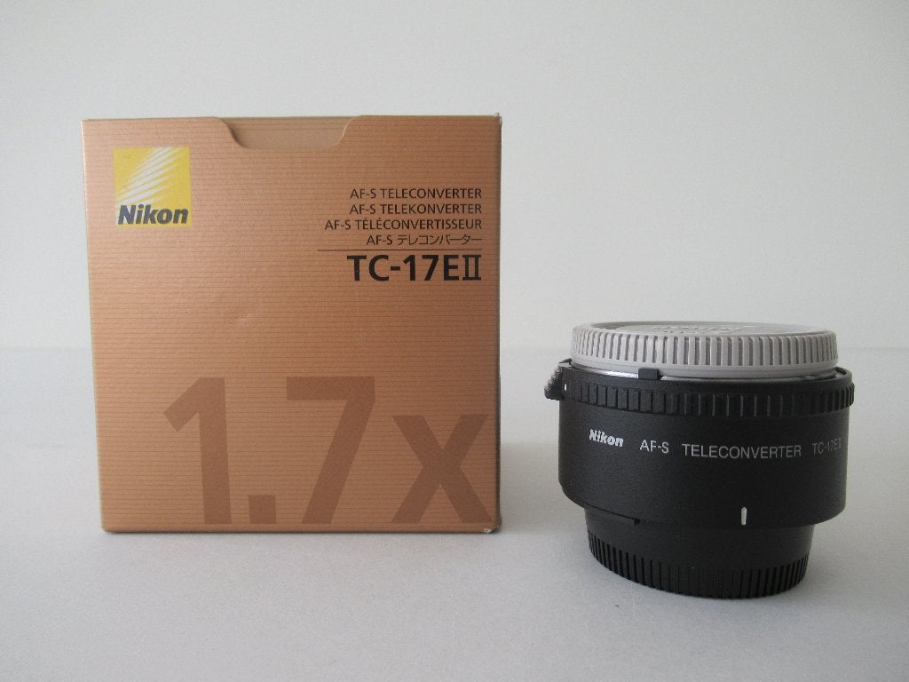 Nikon Teleconverter x1.7 AF-S TC-17E-II - zo goed als nieuw, Ophalen of Verzenden, Zo goed als nieuw, Nikon, Voorzetlens/converter