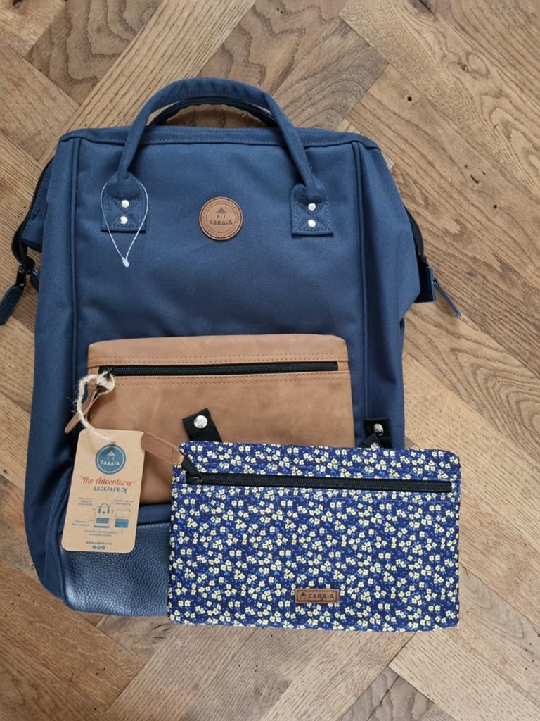 Cabaia Rugzak - The Adventurer - Nieuw met etui en laptopvak, Ophalen of Verzenden