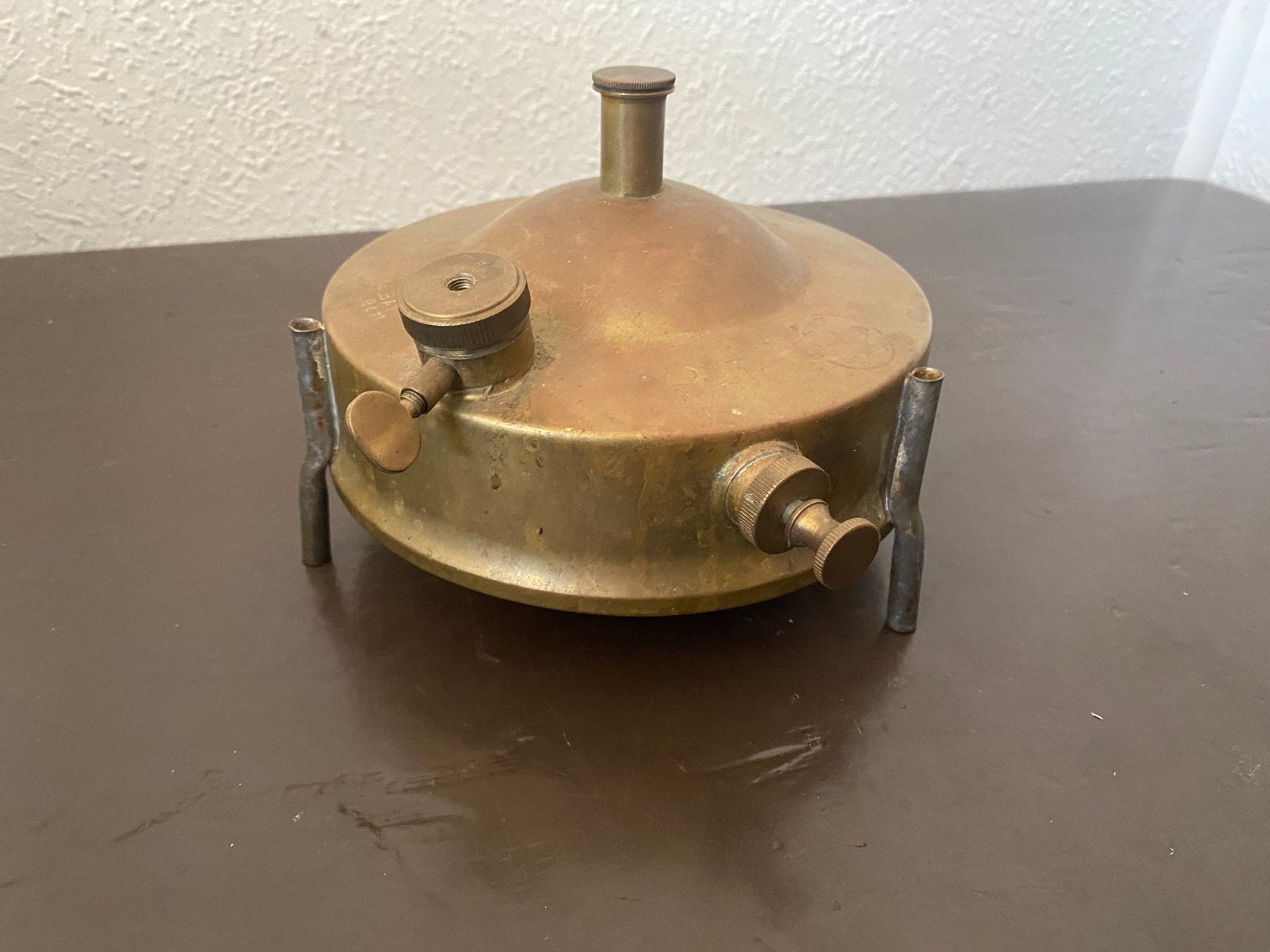 Antieke  zeldzame Duitste BAT (Vleermuis) safety stove, Antiek en Kunst, Ophalen of Verzenden