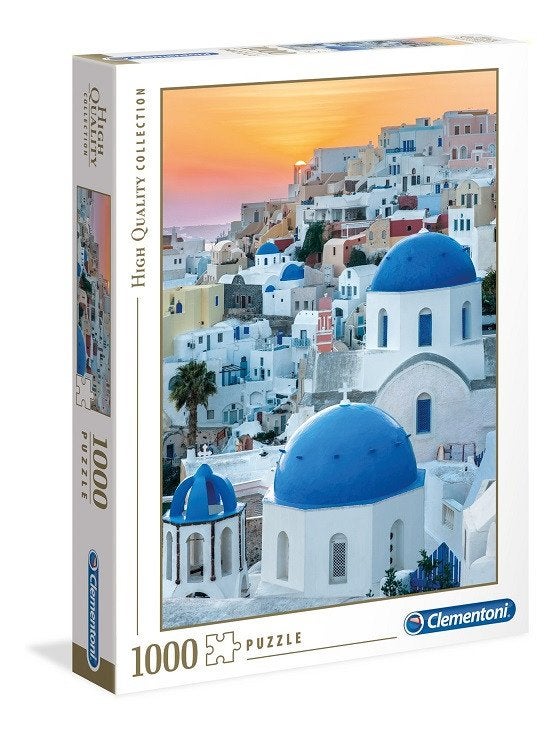 Clementoni: Santorini 1000 stukjes, Ophalen of Verzenden, 500 t/m 1500 stukjes, Nieuw, Legpuzzel