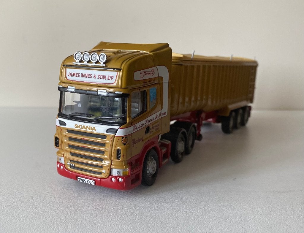 Corgi - Scania R 580  James Innes & Son Ltd., Ophalen of Verzenden, Nieuw, Bus of Vrachtwagen, Corgi