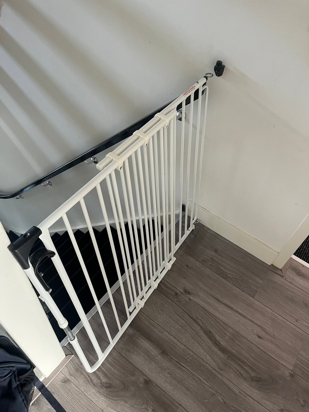 Mooi verstelbaar traphekje, Kinderen en Baby's, Ophalen, Gebruikt, 100 tot 115 cm, Metaal of IJzer