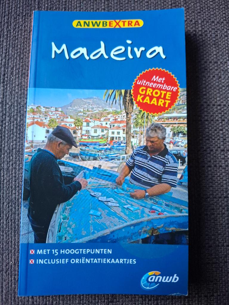 ANWB Extra Reisgids Madeira - Met uitneembare kaart, Europa, Ophalen of Verzenden, Reisgids of -boek, ANWB
