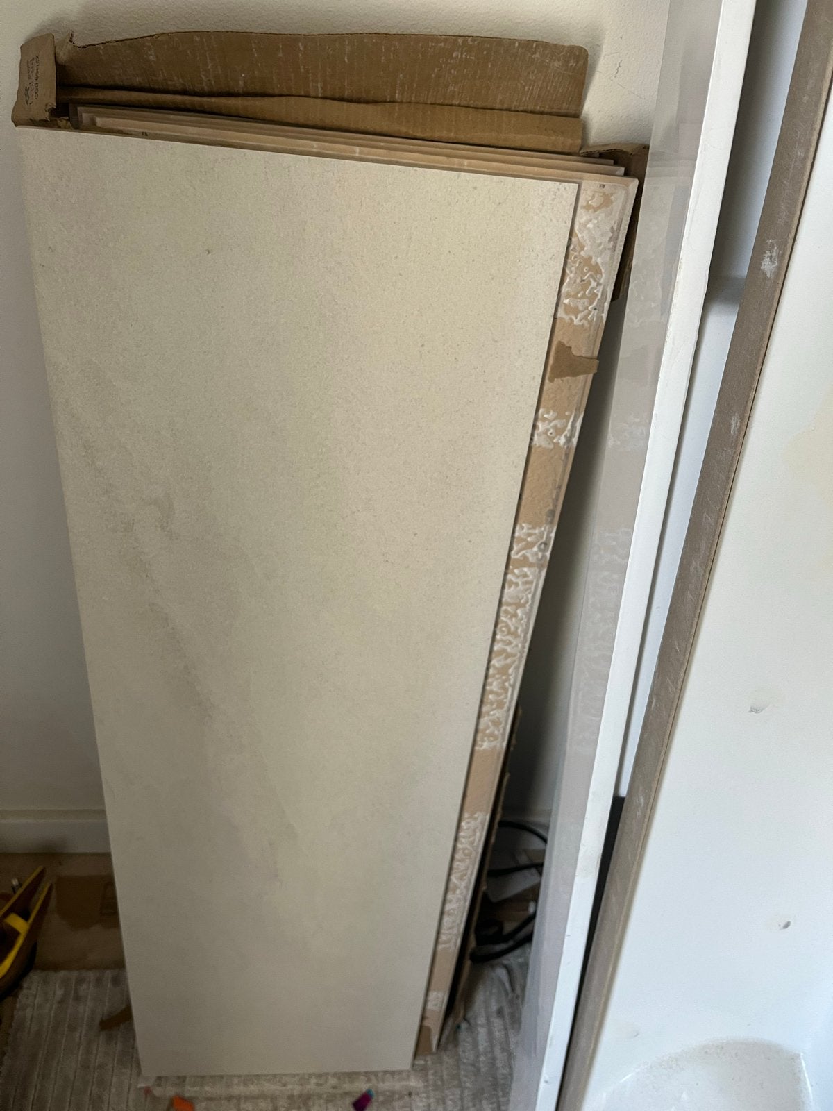 Colorker wandtegels 31,6x100 cm - crème/beige (6 stuks), Ophalen, Nieuw