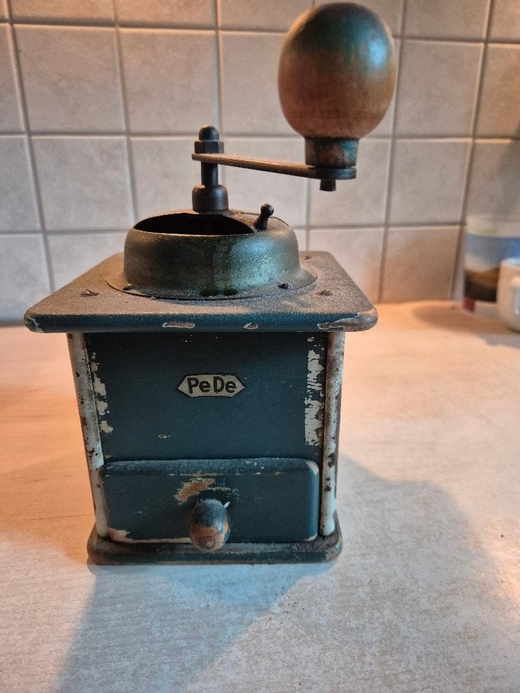 vintage koffiemolen PeDe, Ophalen of Verzenden