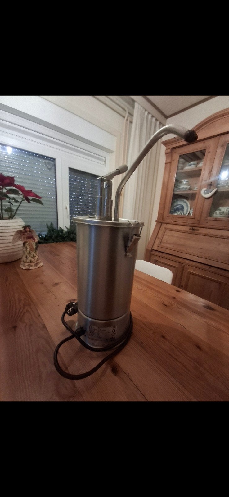 Professionele Hete Saus Dispenser - RVS, Huis en Inrichting, Keuken | Keukenbenodigdheden, Gebruikt, Ophalen of Verzenden