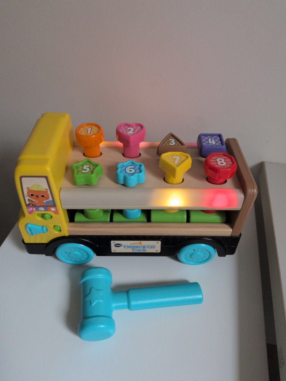 VTech Timmer & Tel Truck - Educatief Speelgoed, Ophalen of Verzenden, Jongen of Meisje