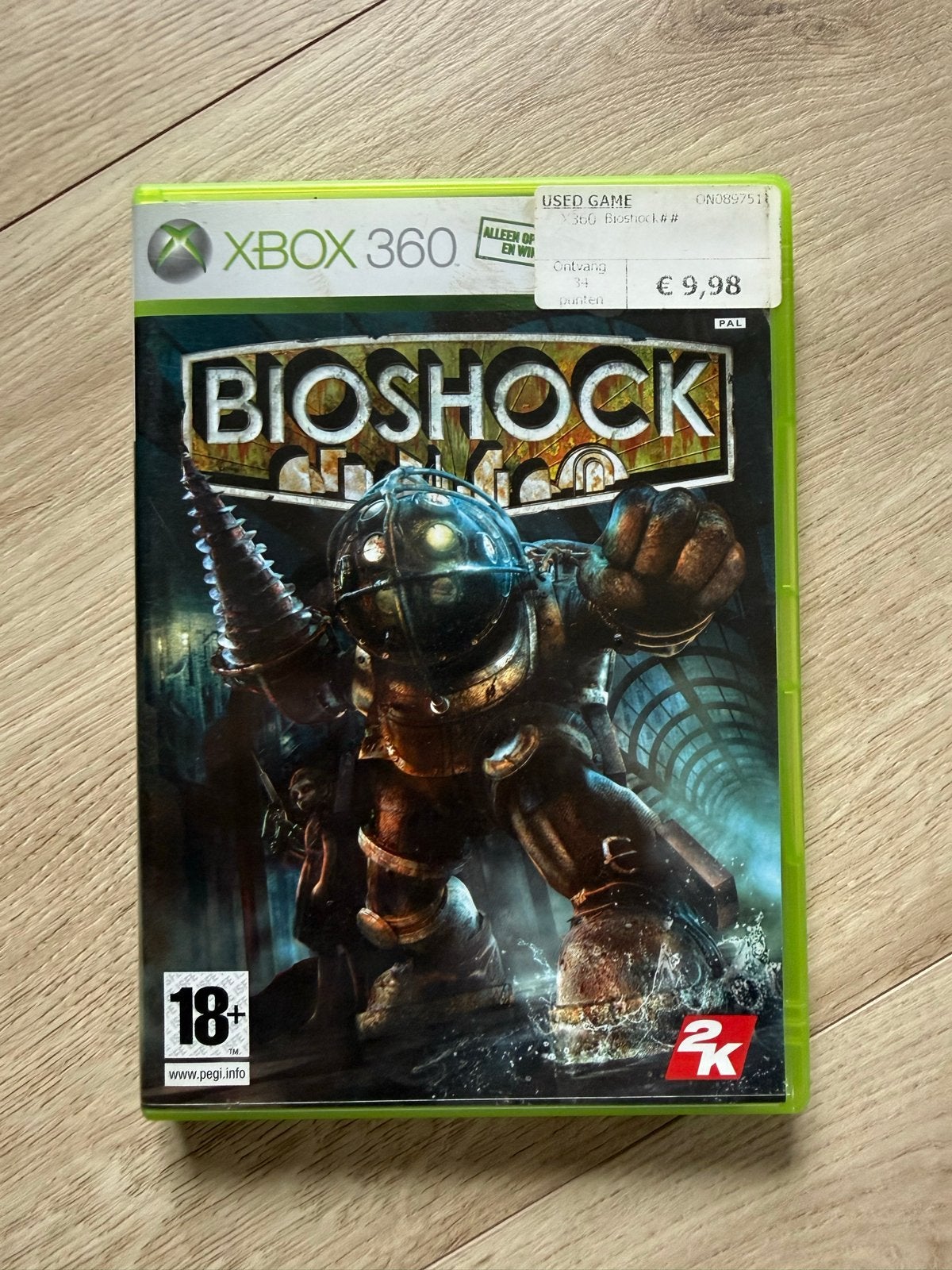 Bioshock - Xbox 360 - Zo goed als nieuw, Online, Vanaf 18 jaar, Shooter, 1 speler