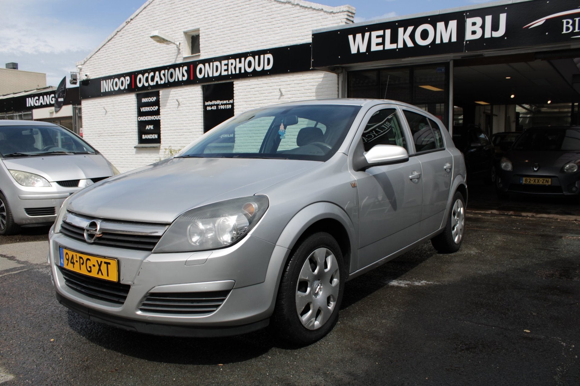Opel Astra 1.8 Enjoy / VOL AUTOMAAT / Airco / CruiseControl, Auto's, Gebruikt, Zwart, 4 cilinders, 1210 kg
