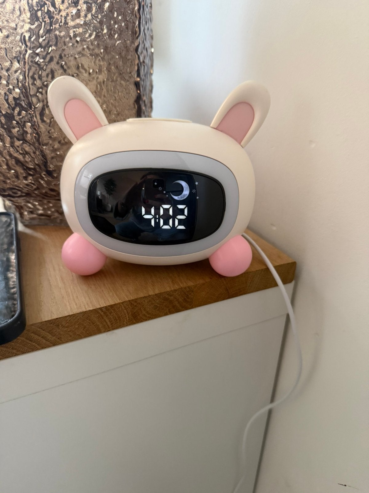 Westhome slaaptrainer konijn kinderwekker nachtlampje nieuw, Ophalen of Verzenden, Zo goed als nieuw