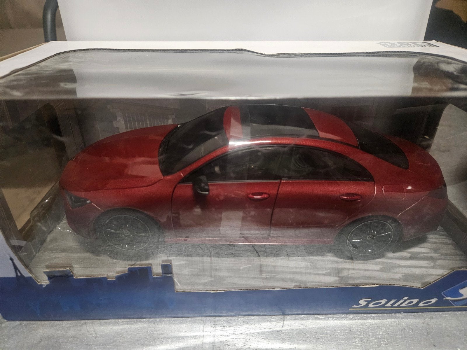 Solido Mercedes-Benz CLA amg line 1:18 Schaalmodel, Ophalen of Verzenden, Nieuw, Auto