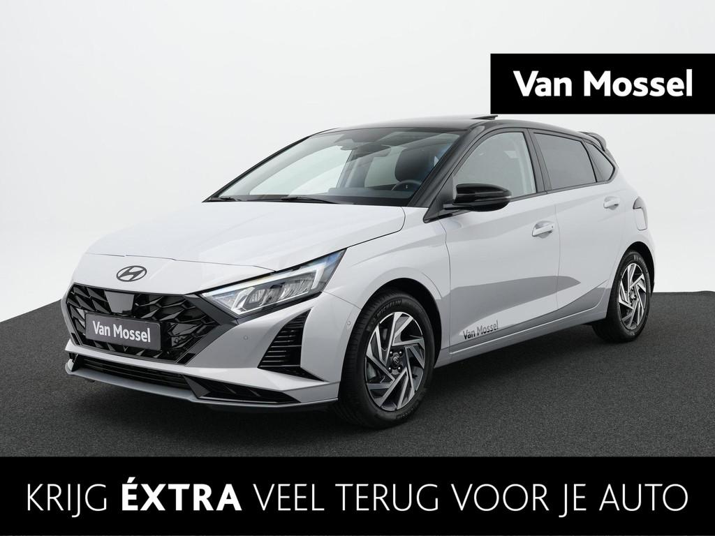 Hyundai i20 1.0 T-GDI Premium Sky | Schuif- / kanteldak | Ca, Auto's, Hyundai, 12 maanden, Euro 6, Lichtsensor, Origineel Nederlands