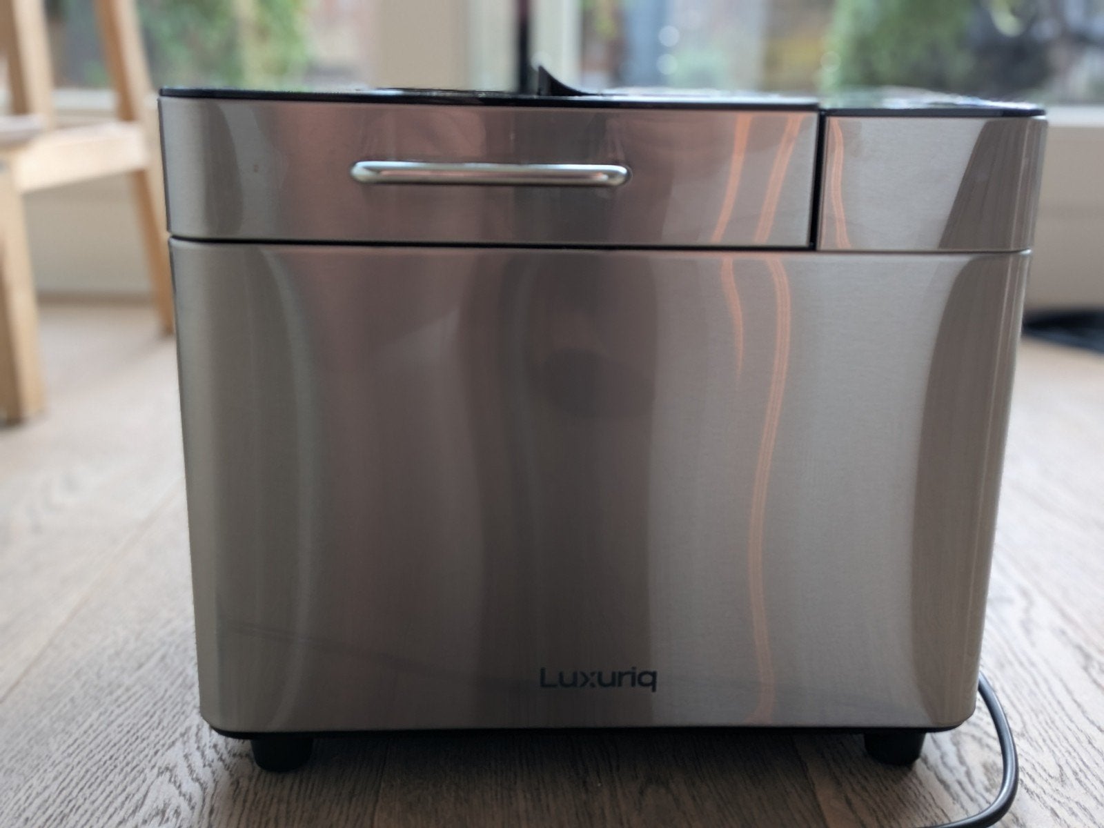 Luxuriq Broodbakmachine - Zo goed als nieuw, Witgoed en Apparatuur, 800 tot 1200 gram deeg, Zo goed als nieuw, Kijkvenster, Ophalen