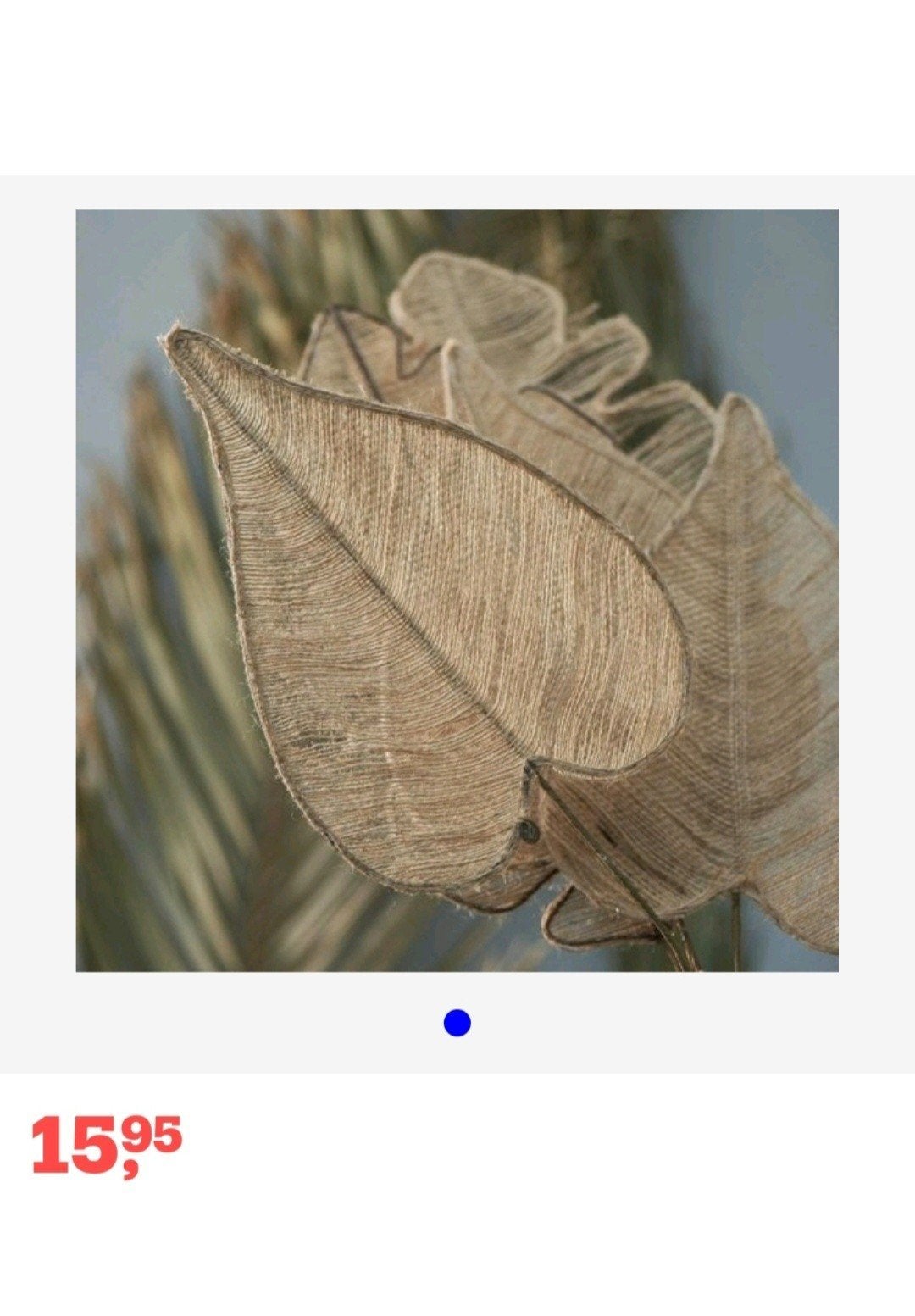 2 pcs Rivièra maison happy island rope leaf, Ophalen of Verzenden