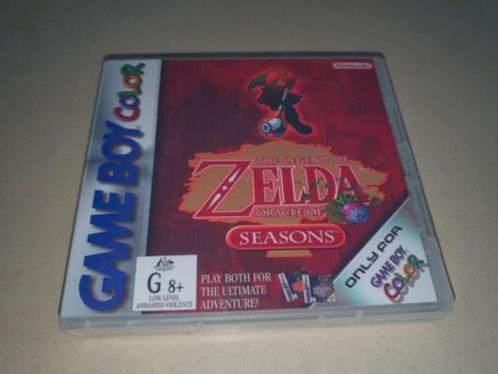 Zelda Oracle of Seasons Game Boy Color GBC Game Case, Spelcomputers en Games, Games | Nintendo Game Boy, Avontuur en Actie, Verzenden