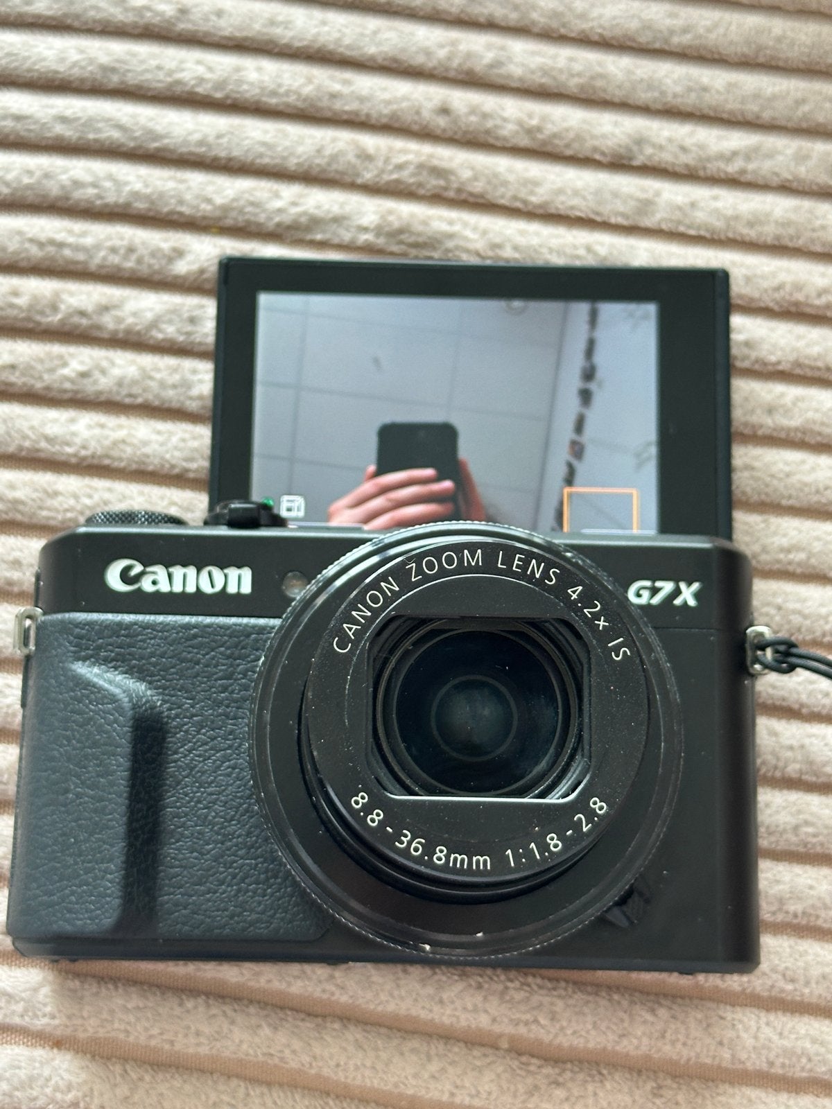 Canon PowerShot G7 X Mark II Compactcamera, Audio, Tv en Foto, Fotocamera's Digitaal, Ophalen, Canon, Beeldstabilisatie, Zo goed als nieuw
