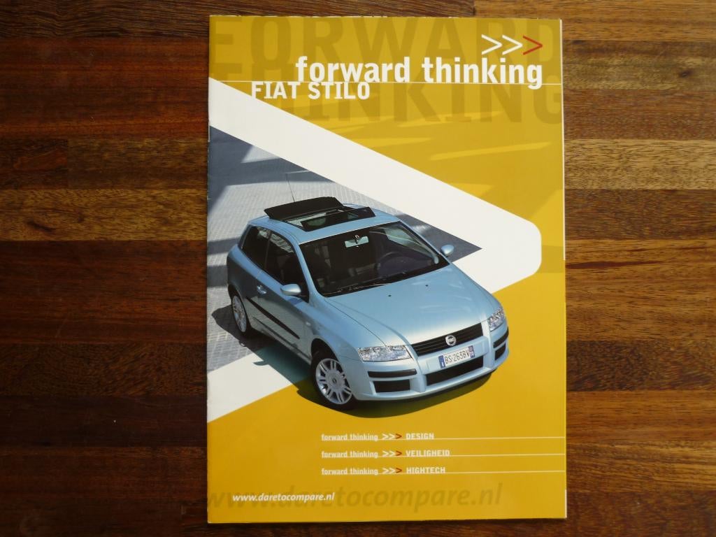 Fiat Stilo forward thinking (2003), Ophalen of Verzenden, Nieuw, Overige merken