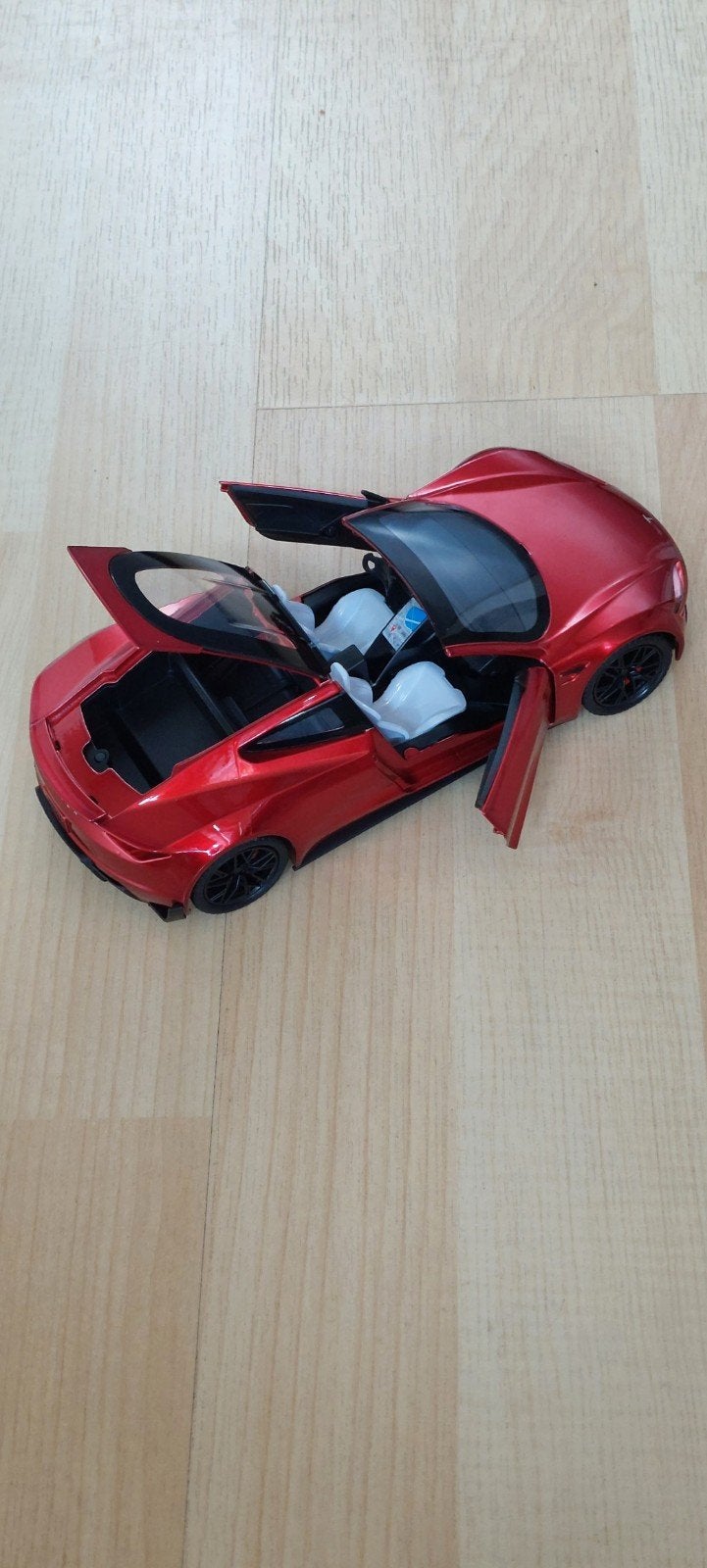 Tesla roadster schaalmodel 1:24, Verzenden, Nieuw