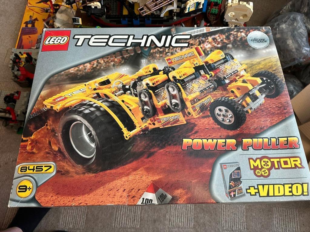 Lego Technic power puller 8457, Gebruikt, Lego, Ophalen of Verzenden, Technic