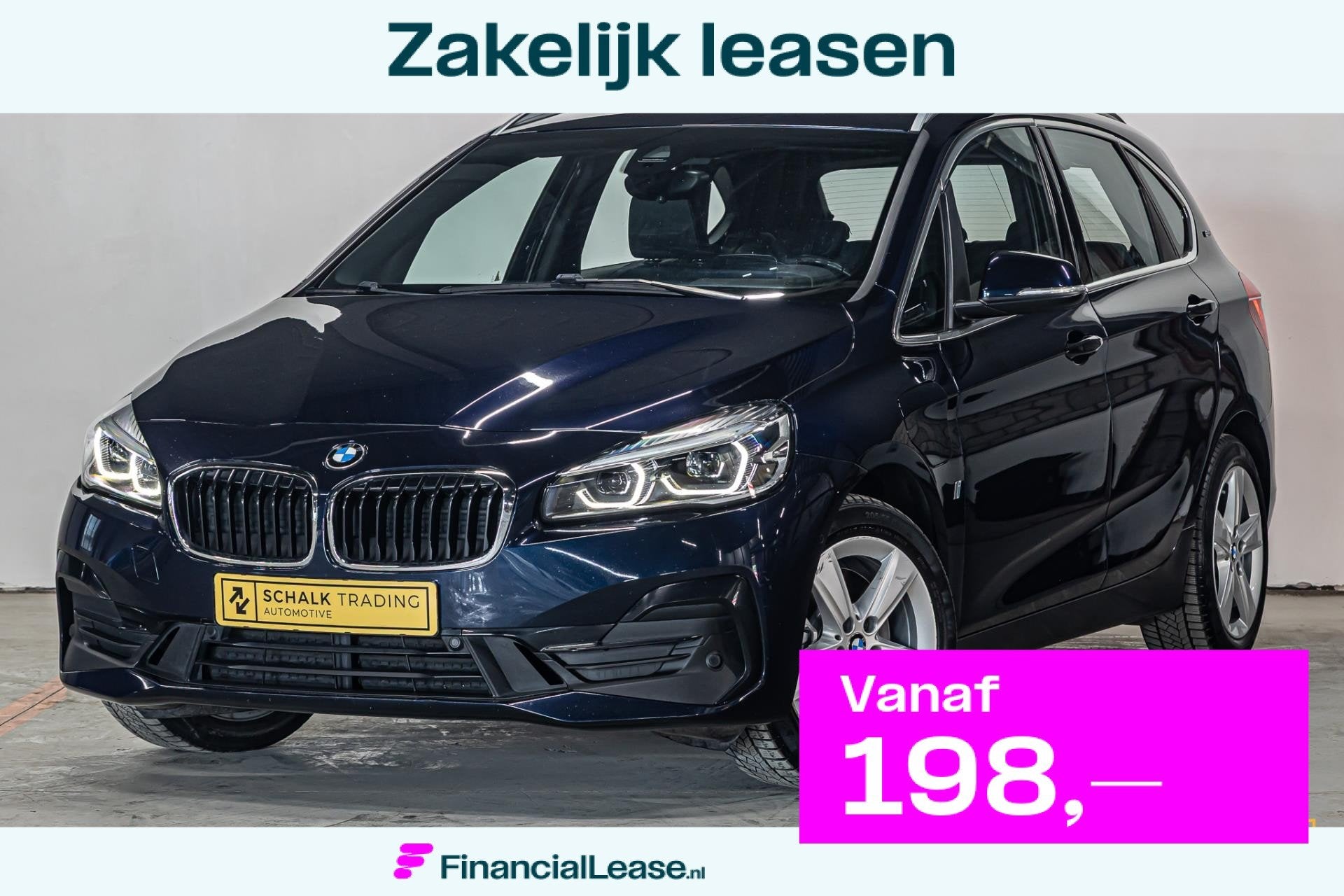 BMW 2-serie Active Tourer 225xe iPerformance High Executive, Automaat, 136 pk, Gebruikt, Blauw