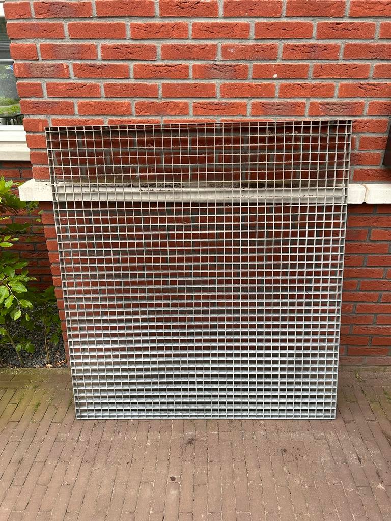 Metalen (loop)rooster, Ophalen, Gebruikt