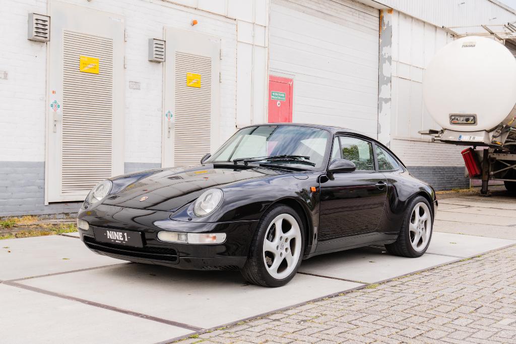 Porsche 993 C2 Coupe Manual 1995  'Porsche Exclusive' !!!, Auto's, Zwart, Zwart, Bedrijf, Handgeschakeld