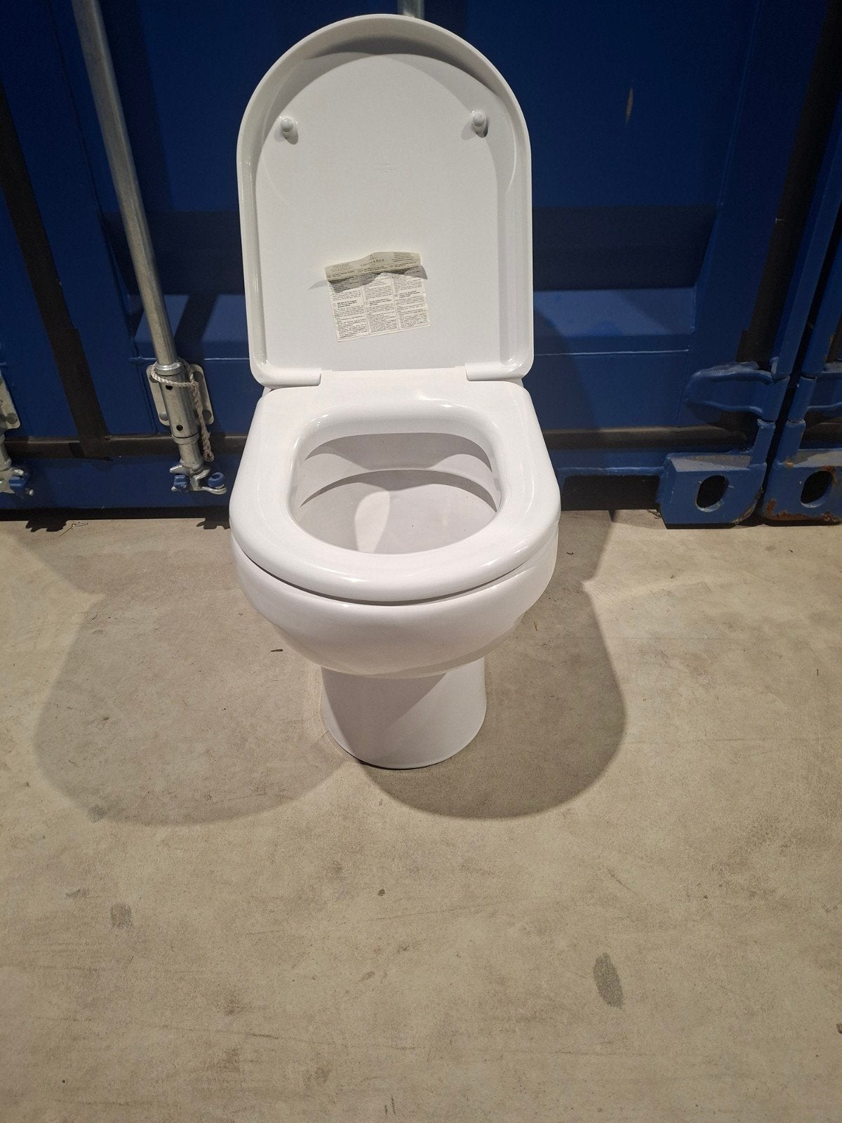 Villeroy & Boch Staand Toilet (Duoblok) incl. Zitting – Nieu, Villeroy & Boch, Nieuw, Toilet, Ophalen of Verzenden