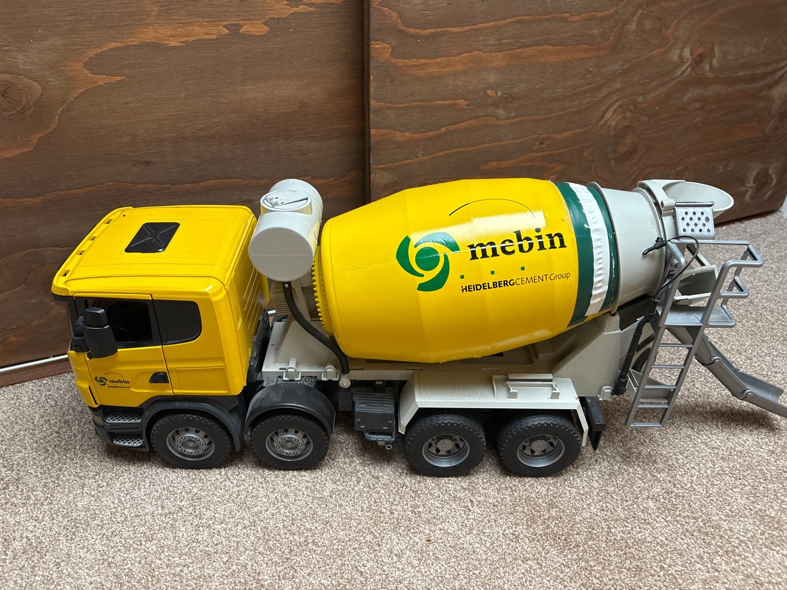 Scania Mebin Cementwagen Speelgoed, Ophalen of Verzenden, Zo goed als nieuw