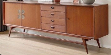 Louis van Teeffelen dressoir / sideboard tegels Jaap Ravelli, Ophalen, Zo goed als nieuw, 25 tot 50 cm