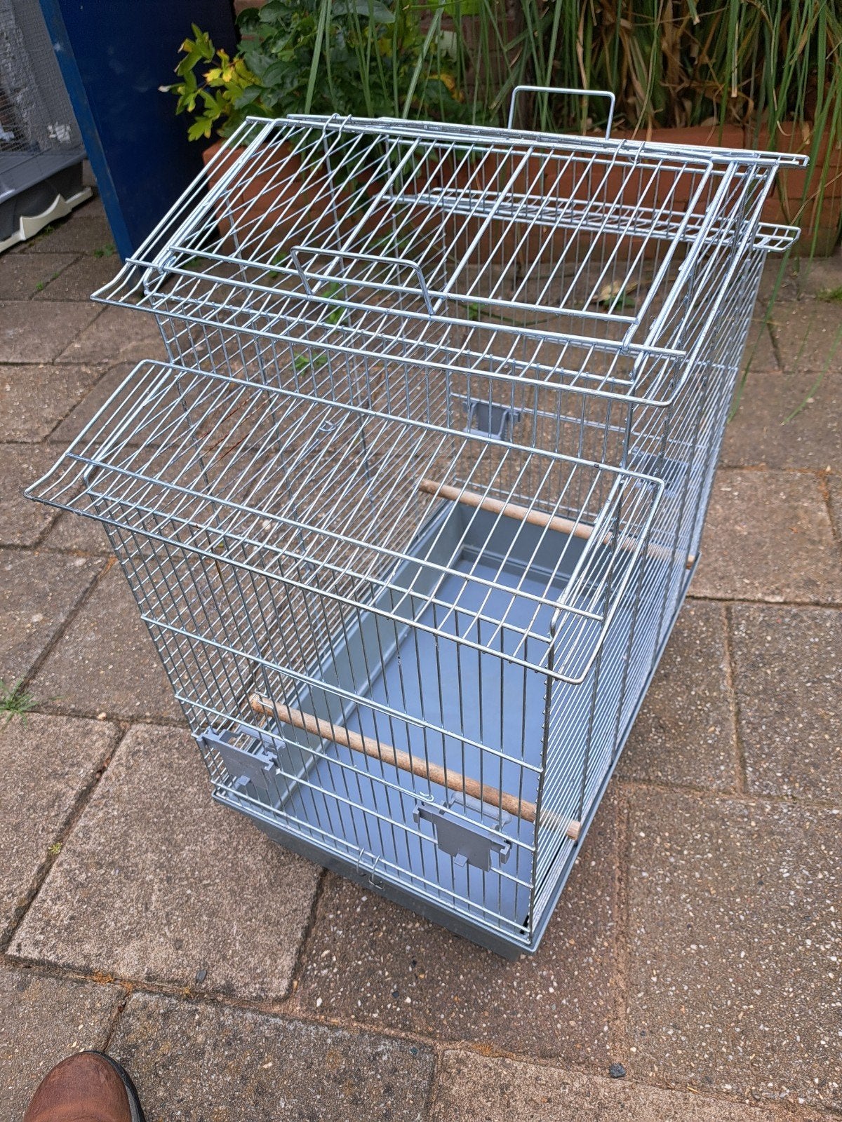 Vogelkooi, Ophalen, Metaal, Vogelkooi