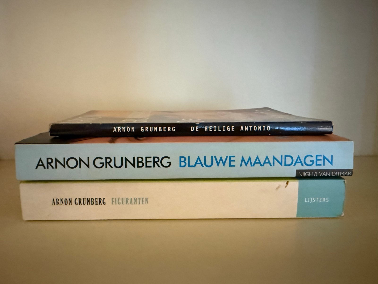 Boekenpakket: Arnon Grunberg, Leon de Winter, Joost Zwagerma, Ophalen, Gelezen, Nederland