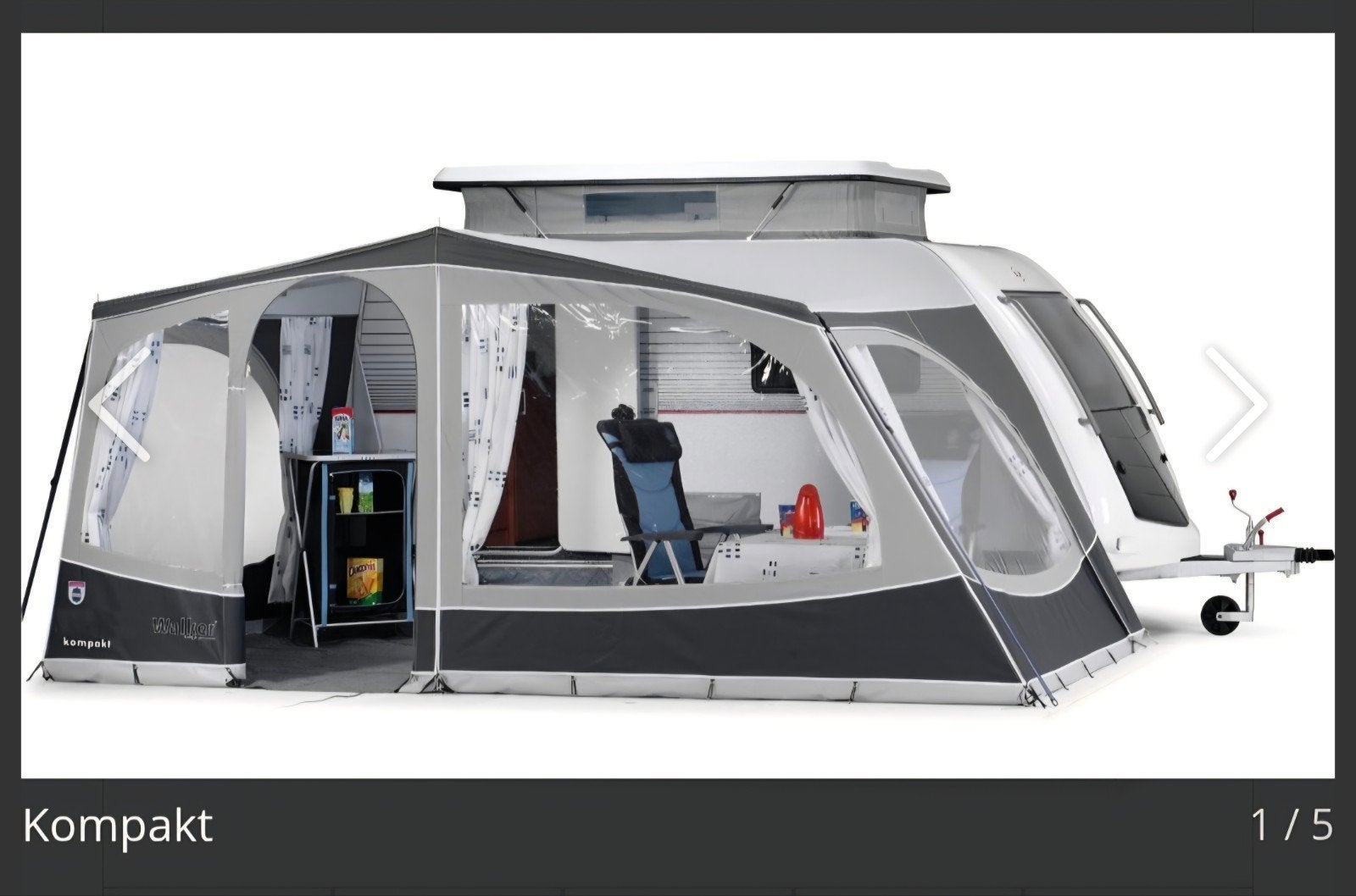 Walker voortent voor Kip Kompakt  uit 2024, Ophalen, Gebruikt, Ten Cate All Season 240g/m2, Walker Campingstyle