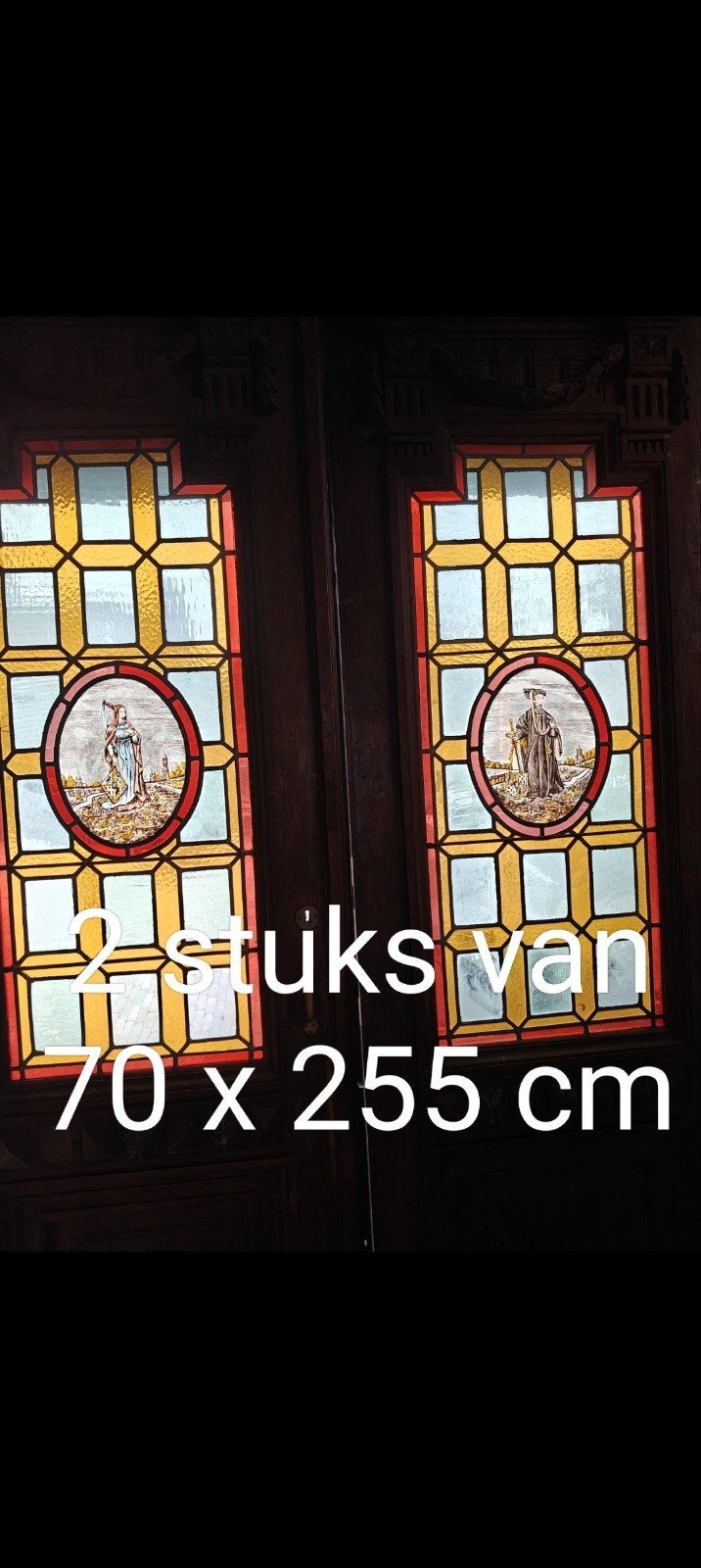 Antieke ensuite deuren, Ophalen, Binnendeur, 200 tot 215 cm