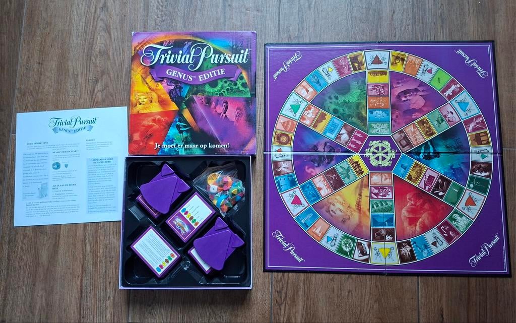 Trivial pursuit genus editie triviant, Ophalen of Verzenden, Zo goed als nieuw