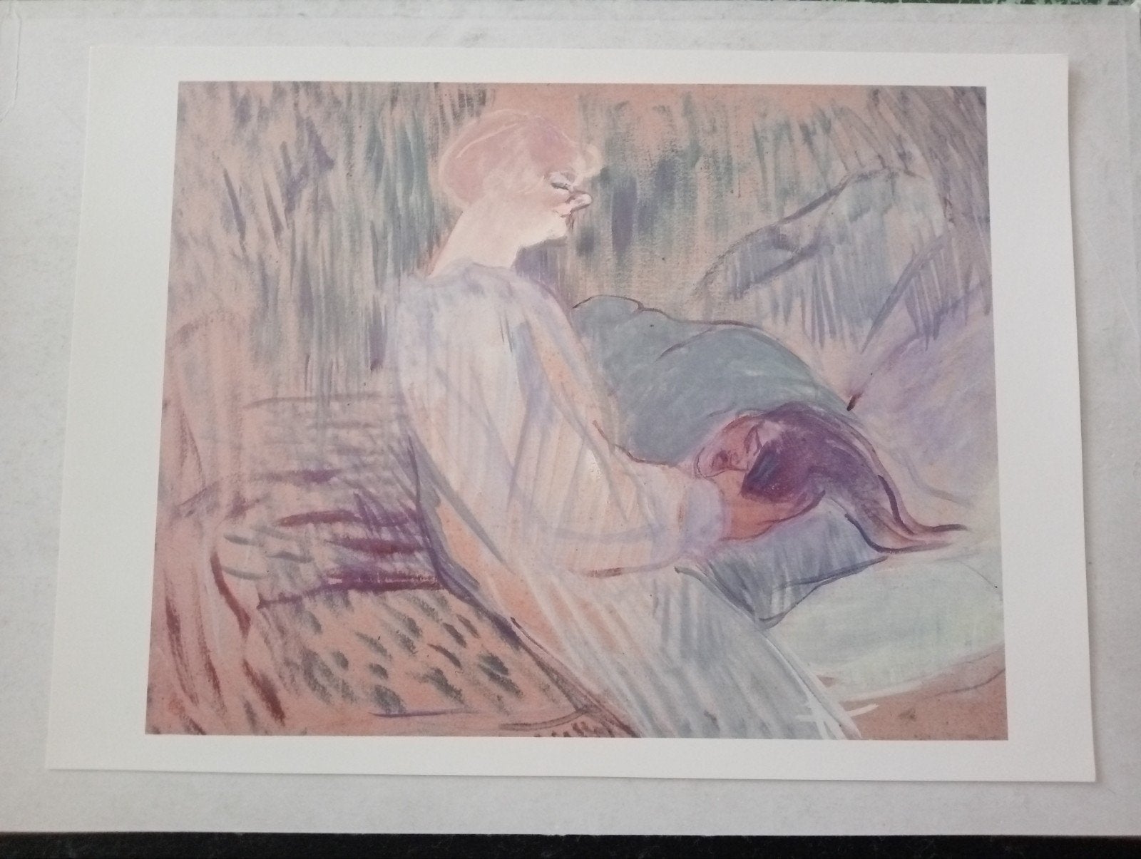 Henri Toulouse-Lautrec print Divan, Antiek en Kunst, Ophalen of Verzenden