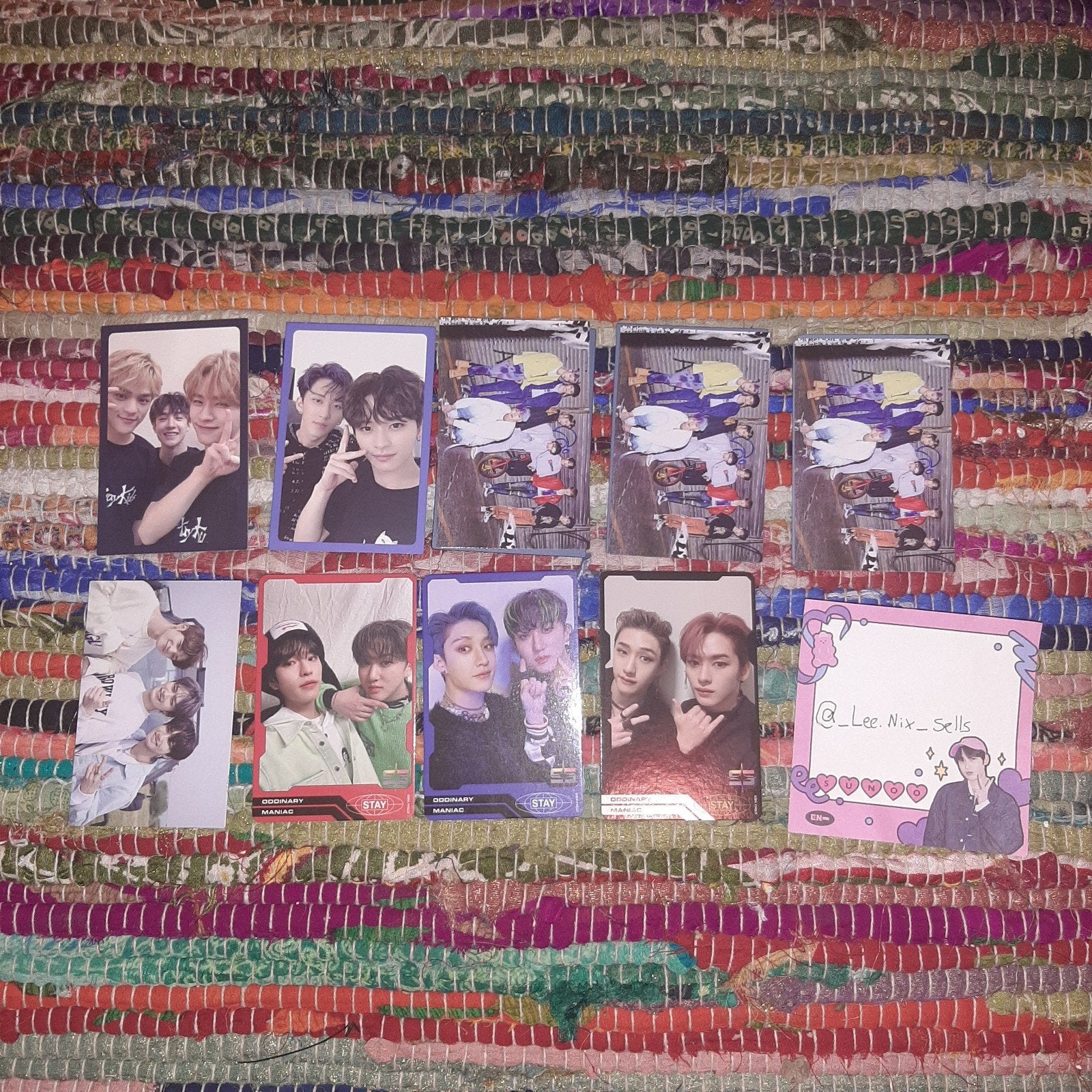 Stray kids photocard set voor €30 ( kpop ), Ophalen of Verzenden, Zo goed als nieuw, Foto of Kaart