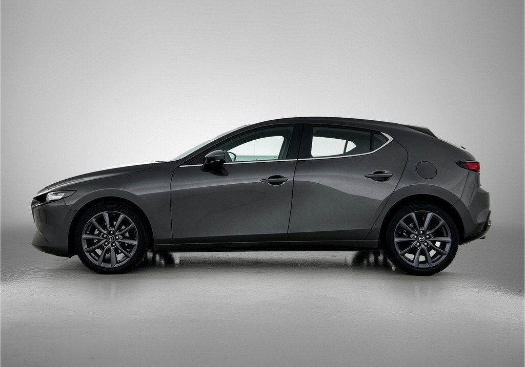 Mazda 3 2.0 e-SkyActiv-G M Hybrid 122 Exclusive-line / Camer, Auto's, Mazda, Stof, Gebruikt, 4 cilinders, 122 pk
