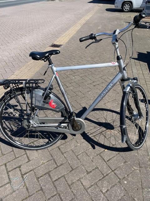 Heren Gazelle Fiets - Comfortabel en Betrouwbaar, Gebruikt, Velgrem, Versnellingen, Info@gazelle.nl