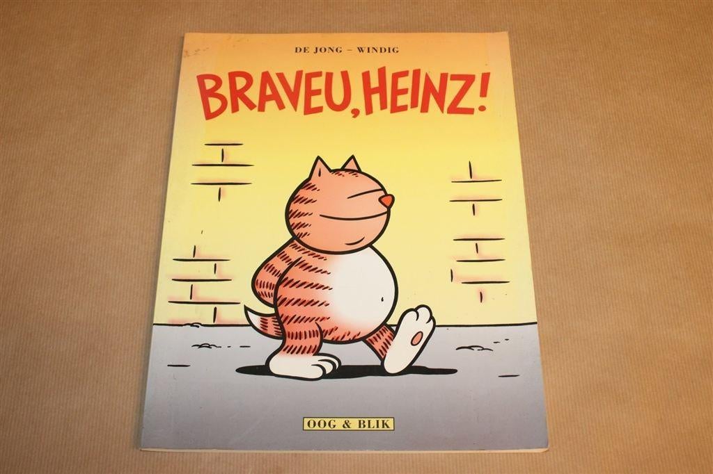 Braveu, Heinz! — Strip Deel 23, De Jong, Windig 2001, Boeken, Eén stripboek, Ophalen of Verzenden, Gelezen