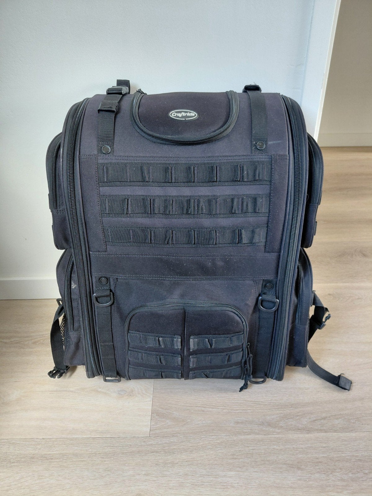 Craftride motortas /sissybar tas, Motoren, Ophalen of Verzenden, Zo goed als nieuw