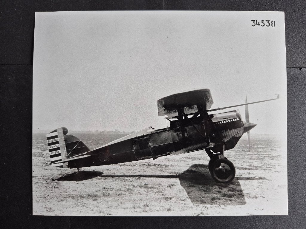 Foto van de Boeing PW-9D (F1046), Ophalen of Verzenden, Gebruikt, Kaart, Foto of Prent