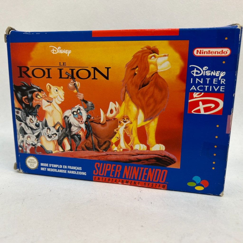 Nintendo SNES The Lion King, Spelcomputers en Games, Games | Nintendo Super NES, Nintendo, Gebruikt, Support@nintendo.com, 11-1 Hokotate-cho, Kamitoba, Minami-ku
Kyoto 601-8501
Japan