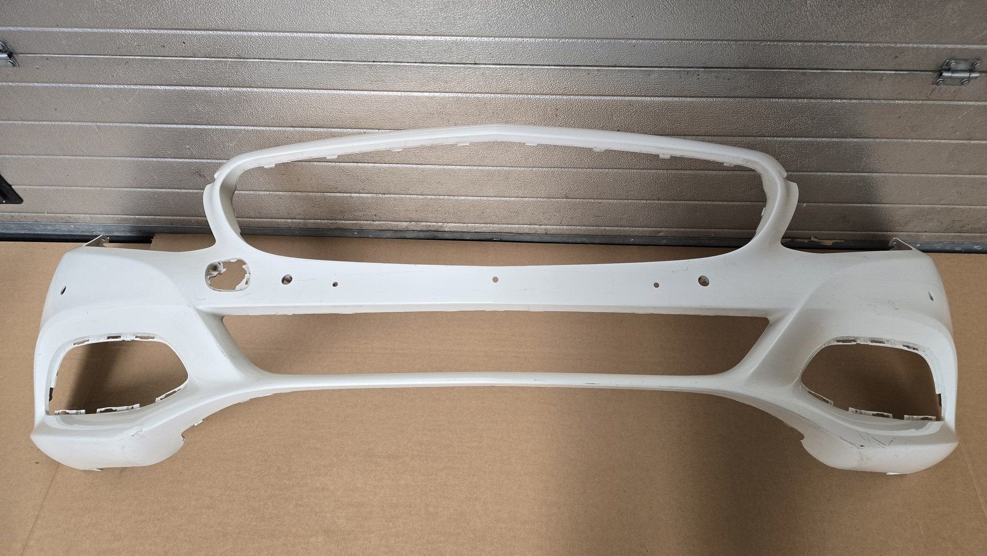 Voorbumper Mercedes C Klasse W205 Origineel Bumper 2012-2019, Gebruikt, -, Voor, Ophalen of Verzenden