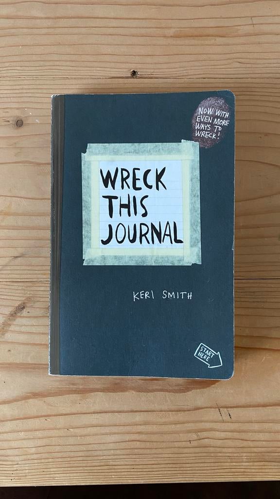 Wreck This Journal - Keri Smith (Creatief Dagboek), Boeken, Overige Boeken, Zo goed als nieuw, Ophalen of Verzenden